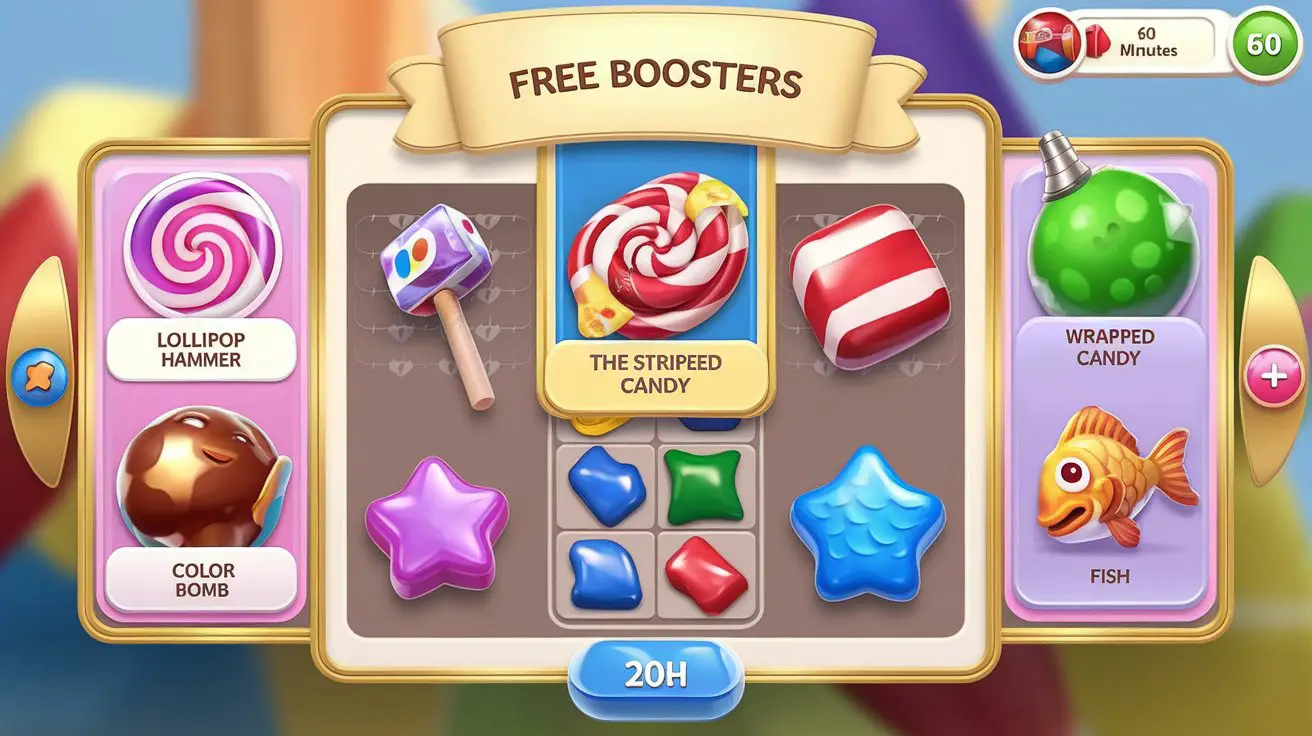 Candy Crush Free Boosters